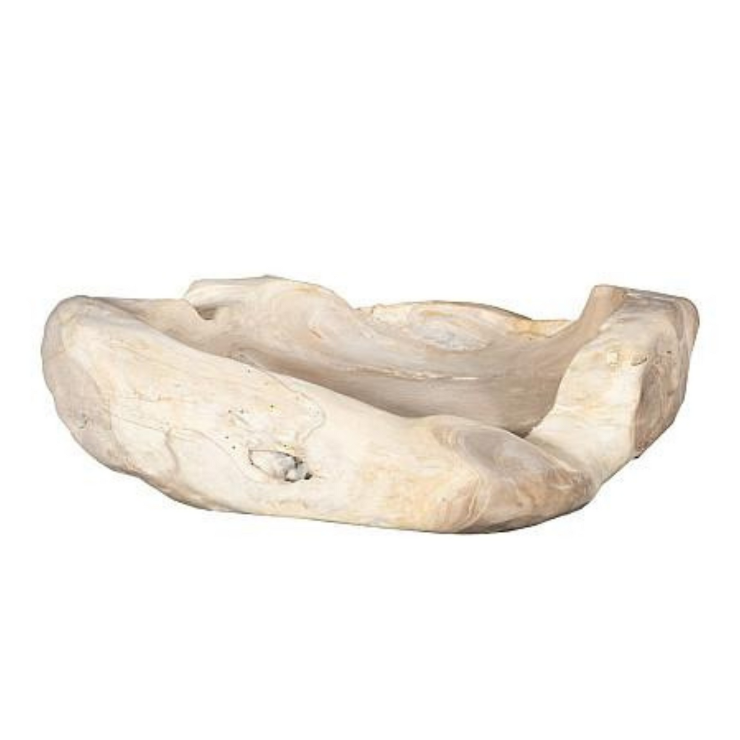 Bleached Teak Bowl