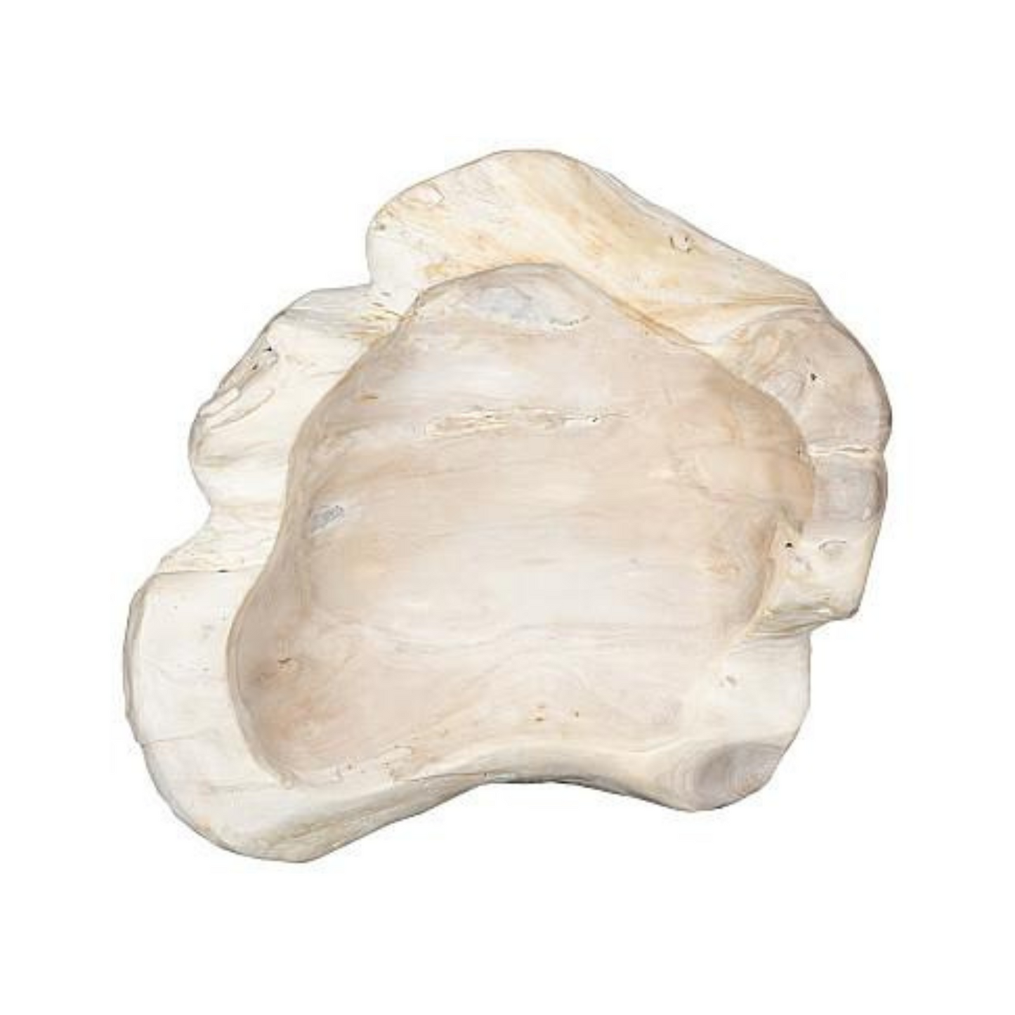 Bleached Teak Bowl