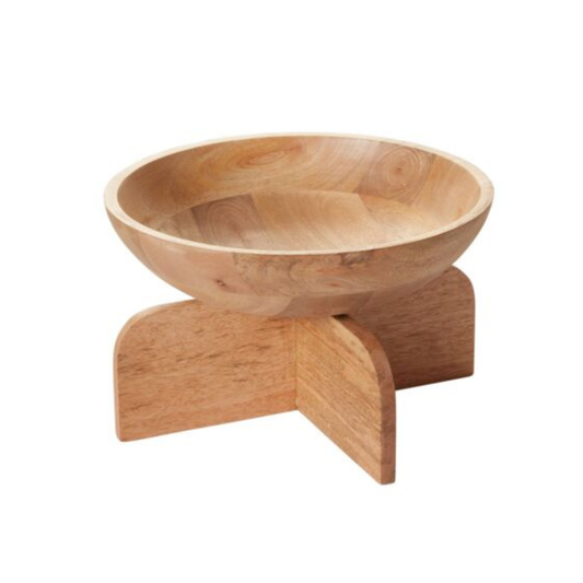 Chic Wood Bowl