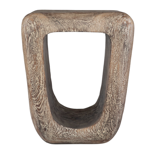 Suar Wood Accent Stool