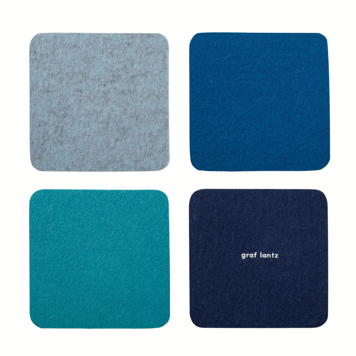Merino Wool Coasters (Set of 4)