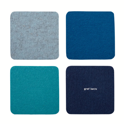 Merino Wool Coasters (Set of 4)