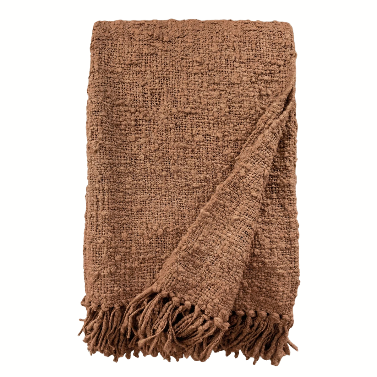 Soft Boucle Cotton Throw