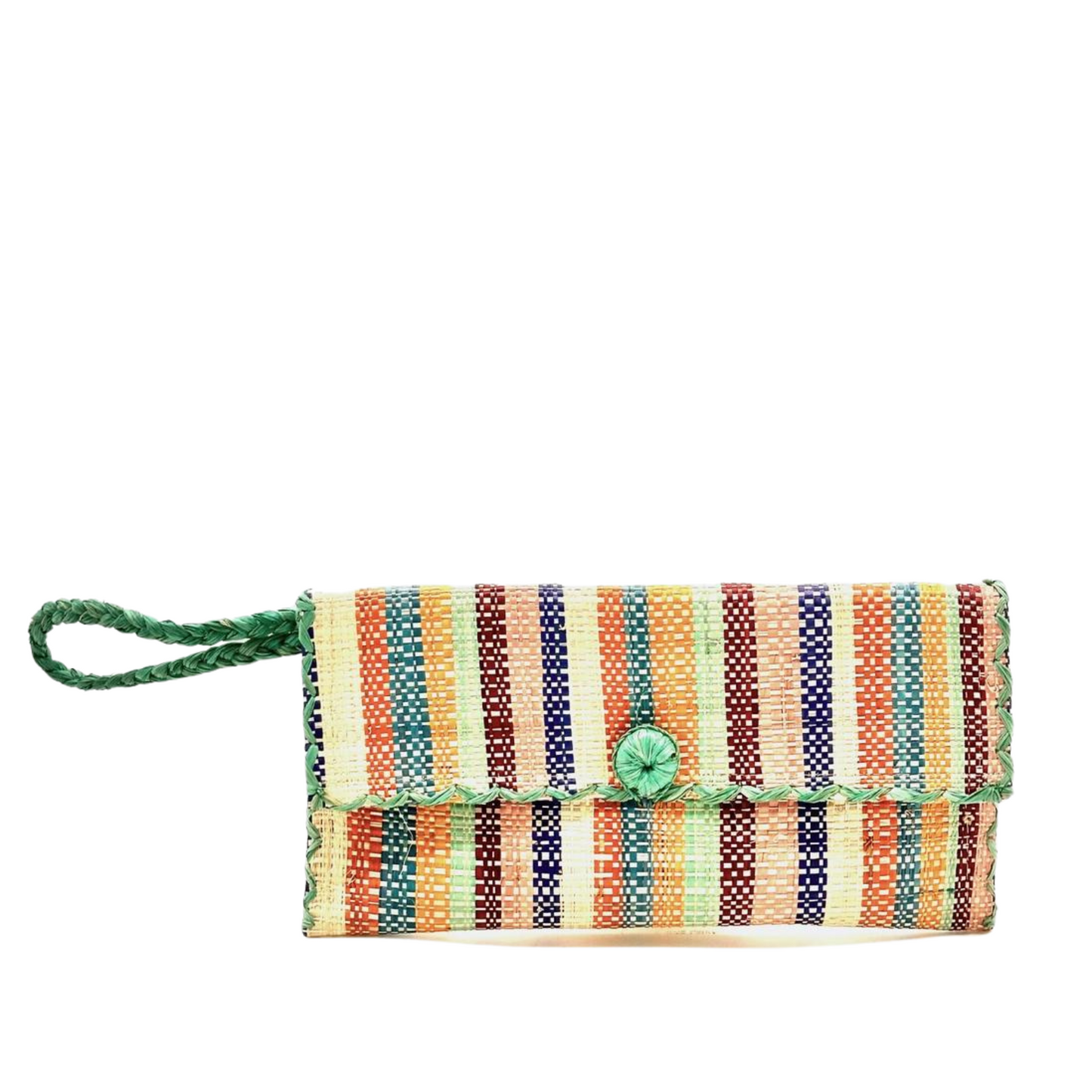 Straw Clutch Bag