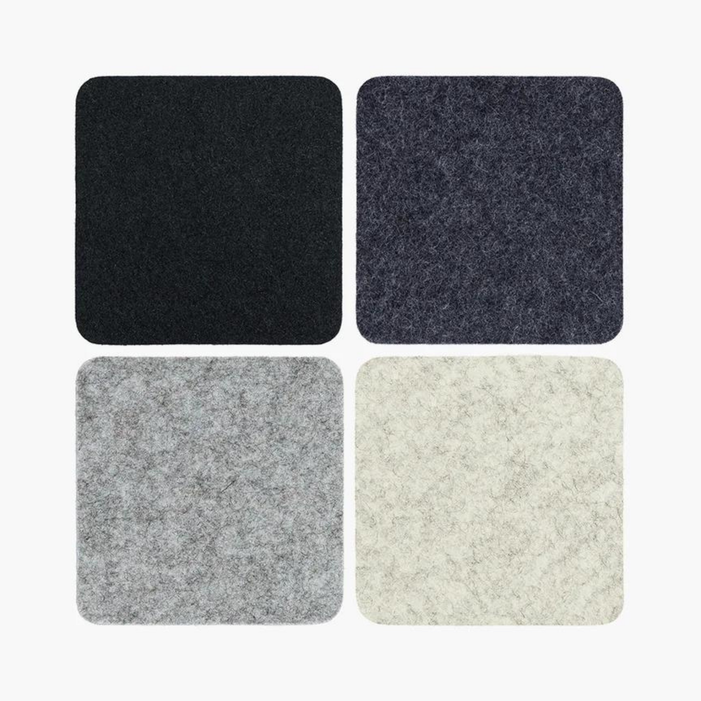 Merino Wool Coasters (Set of 4)