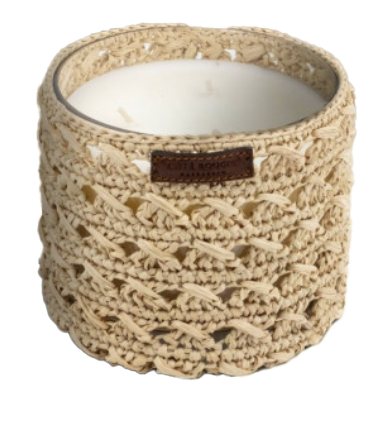 Raffia Zina Candles