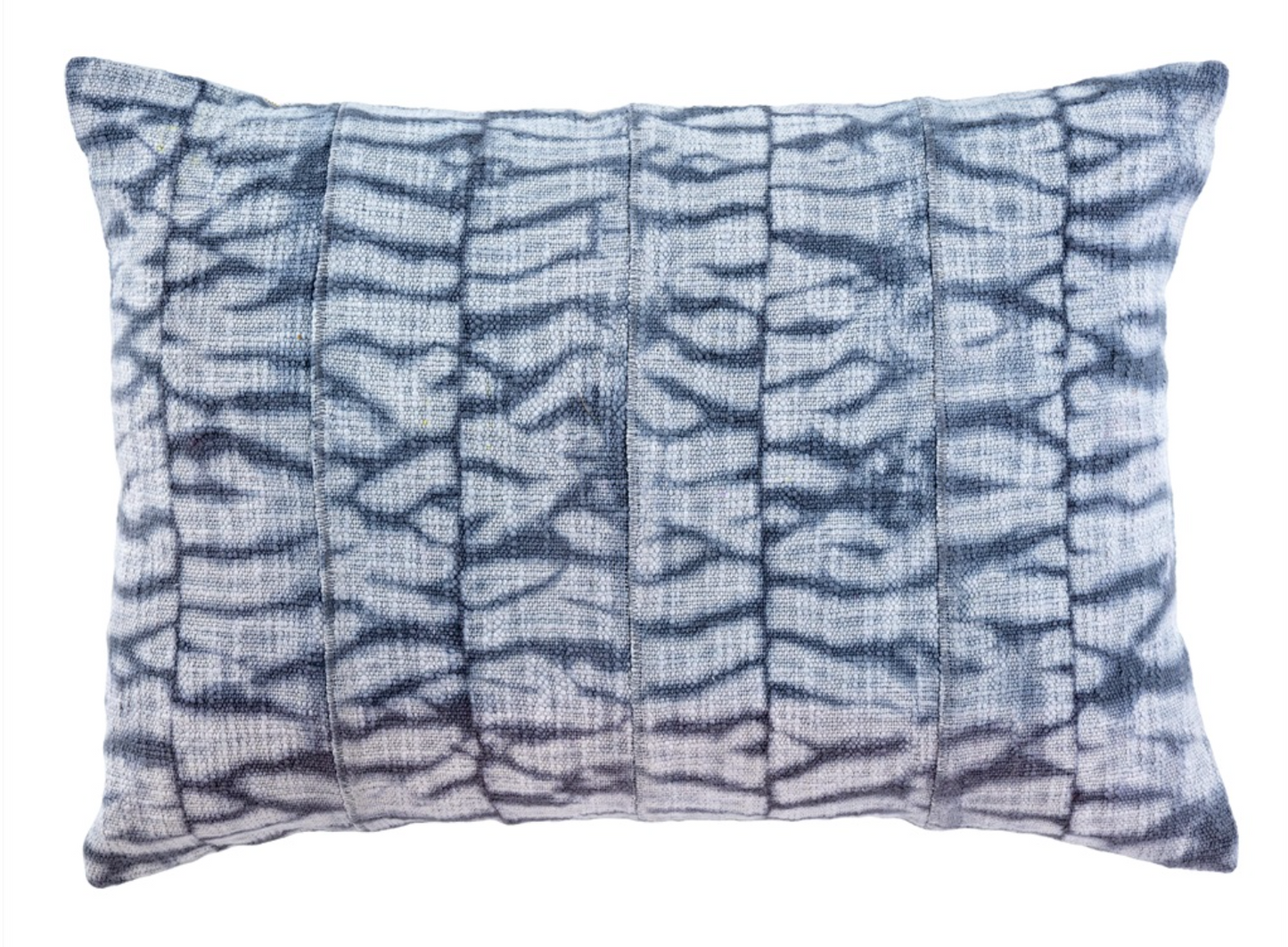 Tie-Dye Patchwork Lumbar Pillow