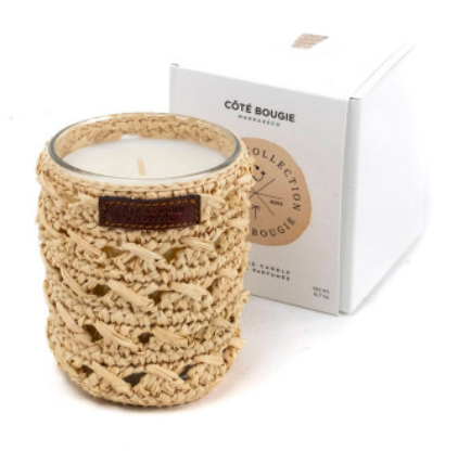 Raffia Zina Candles