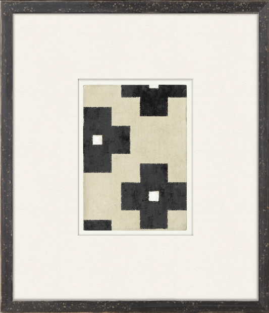 Mid-Century Geometric Print