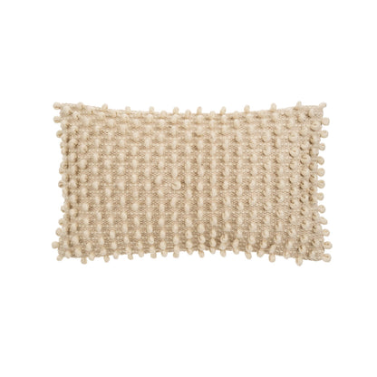 Wool Loop Lumbar Pillow