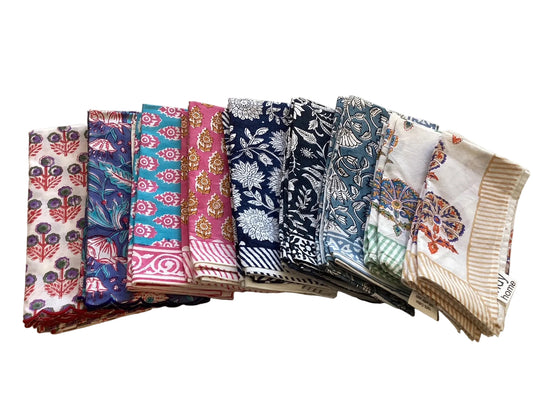 Indy Home Block Printed Napkins