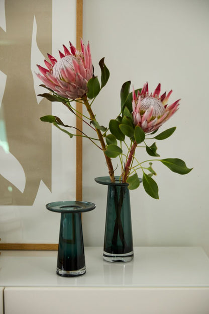Handmade Soda Glass Vases
