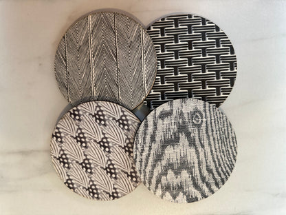 Graphic Cork Coasters (Set of 4)