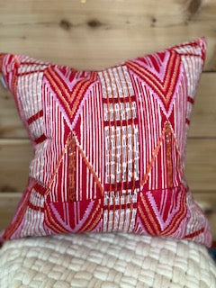 Indy Home Block Printed Pillows