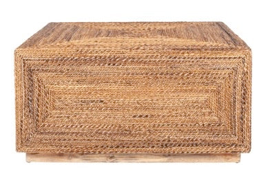 Braided Seagrass Coffee Table