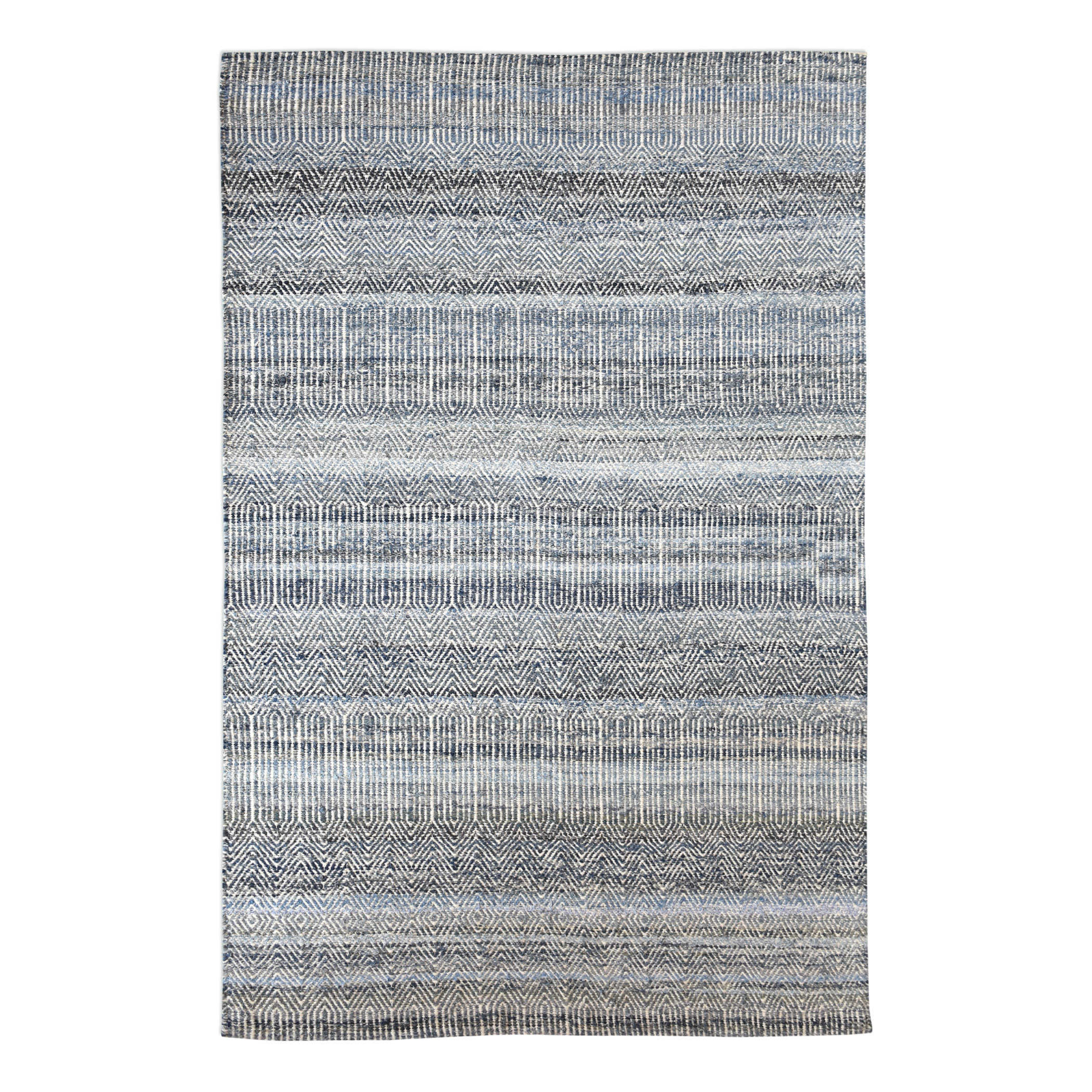 Denim Wool Rug Recycled Denim & Wool Rug – Indy Home