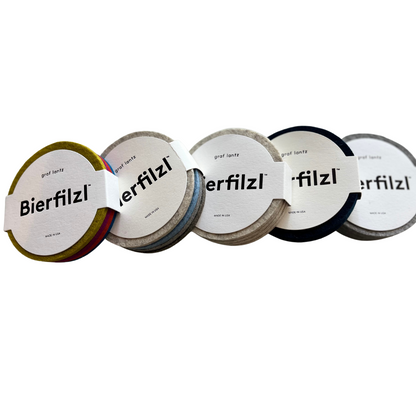 Bierfilzl Merino Wool Coasters (Set of 4)