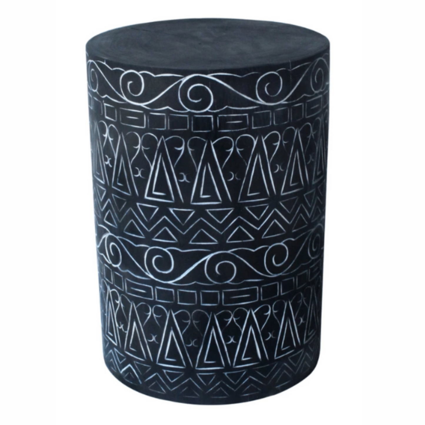 Tribe Carved Stool