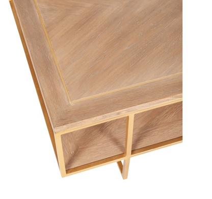 Claire Wooden Inset Coffee Table