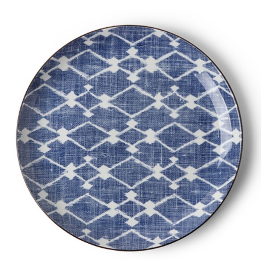 Aizome Hishi Plate – Indy Home