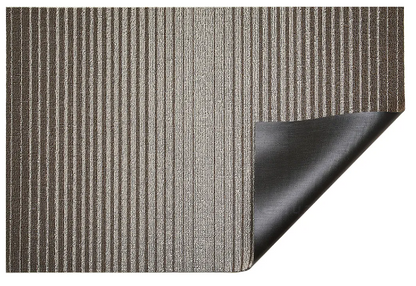 Domino Stripe Shag Doormat 18" x 28"