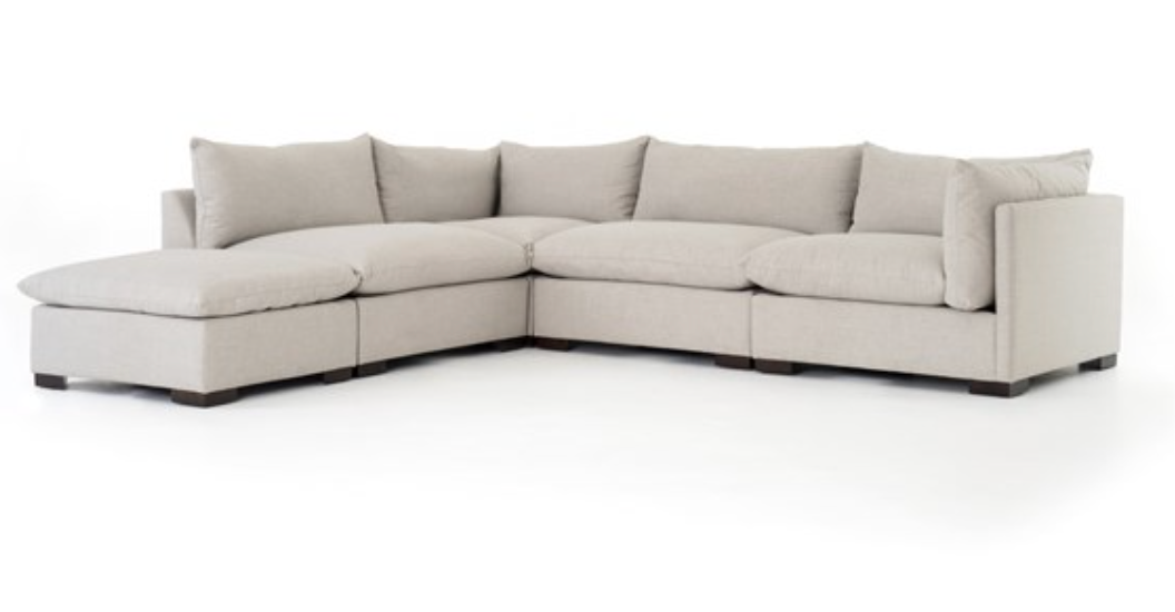 Westlake Sectional w/Ottoman