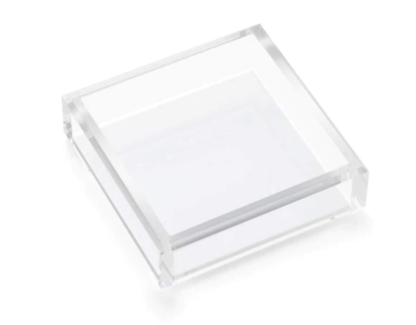 Lucite Cocktail Napkin Tray