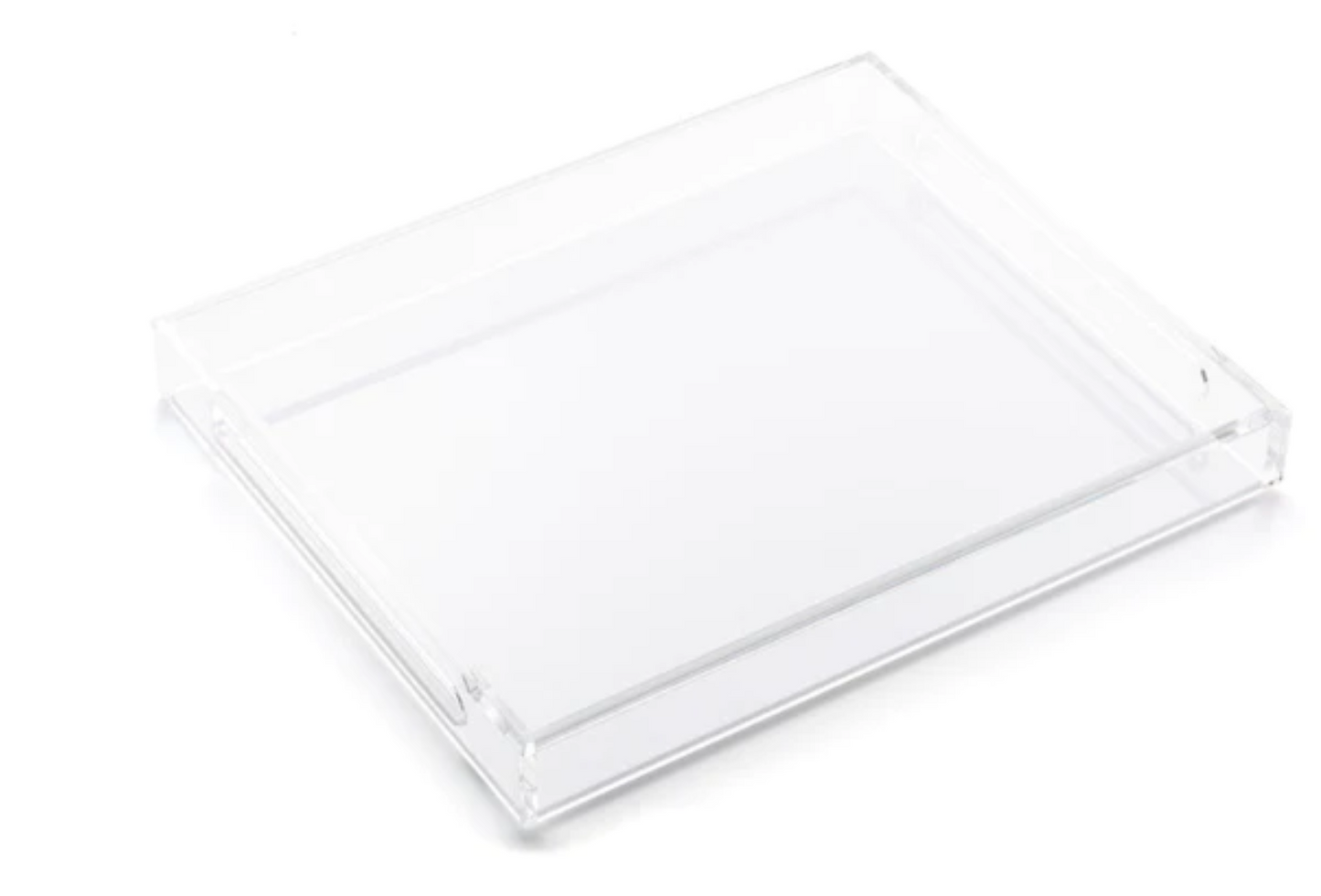 Lucite Serving Tray w/ Handles