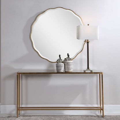 Carver Round Mirror