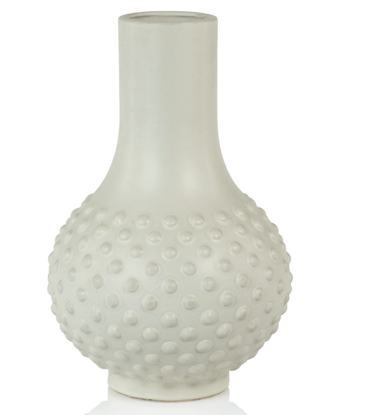 Tall Earthenware Vase