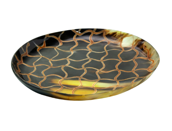 Medium Fishnet Horn Plate