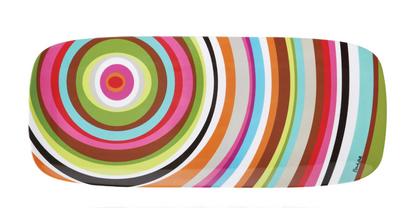 Colorful Patterned 19" Rectangular Platter