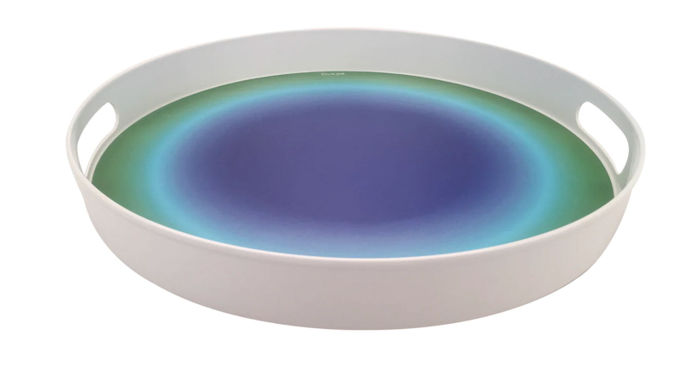 Ombre Rimmed Lazy Susan
