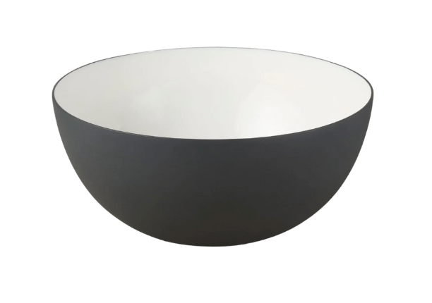 Aluminum & Enamel Medium Bowl