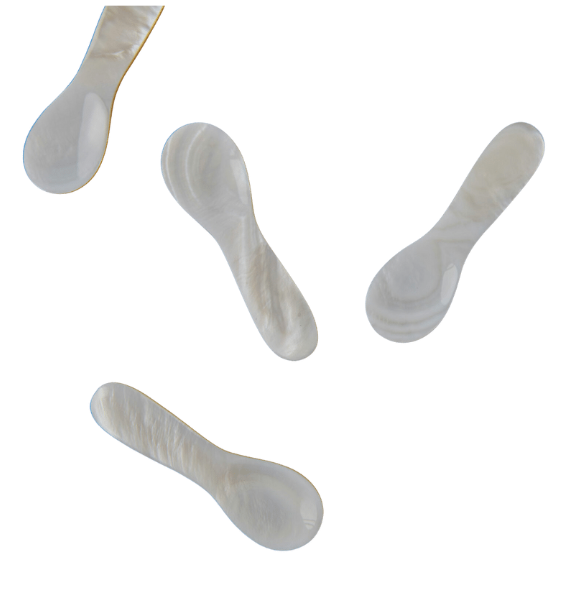Mini Seashell Spoons (Set of 4)