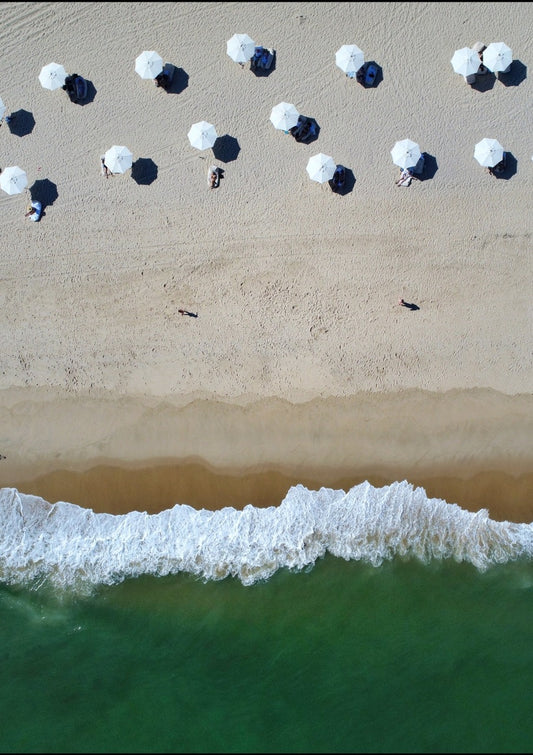 White Umbrellas