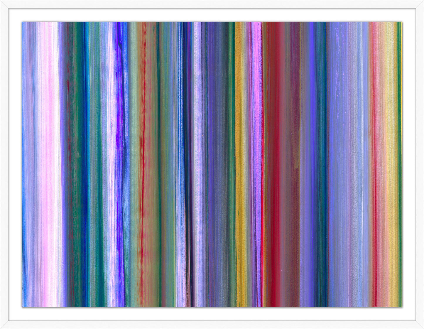 Striped Screen Shadowbox
