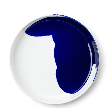 Blue Splash Plate
