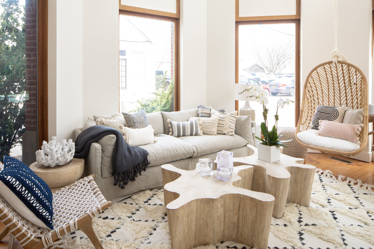 Naka Organic Edge Coffee Table Indy Home